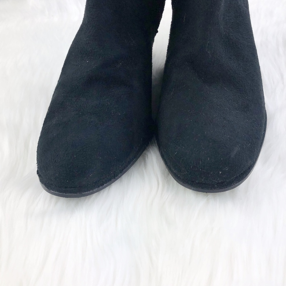 Black Suede Boots - Picture 8 of 8
